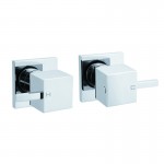 PQK Range 1 /4 Turn Chrome Wall Top Assemble PQK Range 1 /4 Turn Chrome Wall Top Assemble